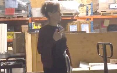 Impromptu Safety Huddle at Habitat for Humanity